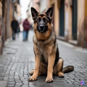 anatolian and german shephered mix dog