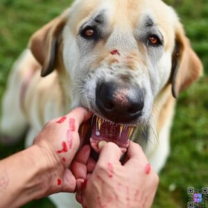 anatolian shephered biting