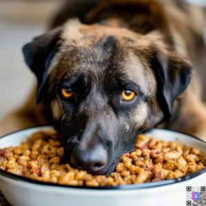 Anatolian Shepherd Black Lab Mix Brindle Mix