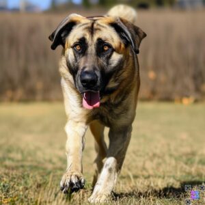 /image Anatolian Shepherd Mix Brindle mix walking