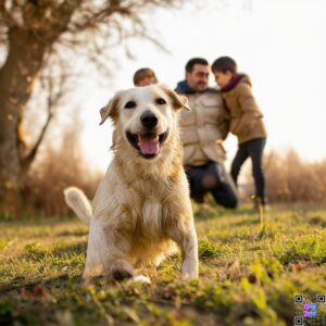 anatolian shephered a family dog