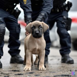 training anatolian shephered puppy